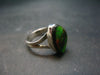 Ammolite Amolite Sterling Silver Ring From Canada - 4.31 Grams - Size 8