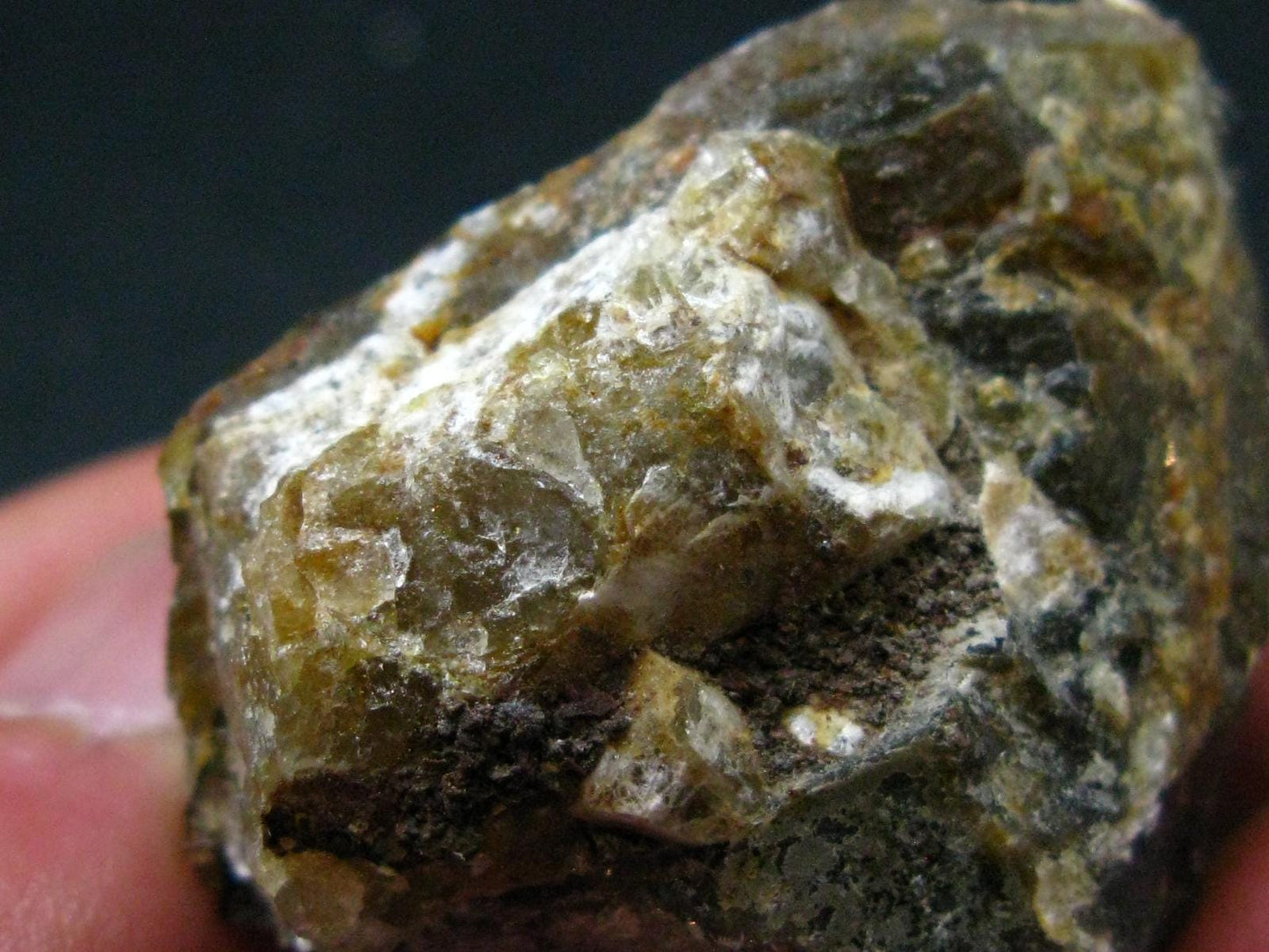 Rare Herderite on Quartz Crystal from Brazil - 52.44 Grams - 1.8"