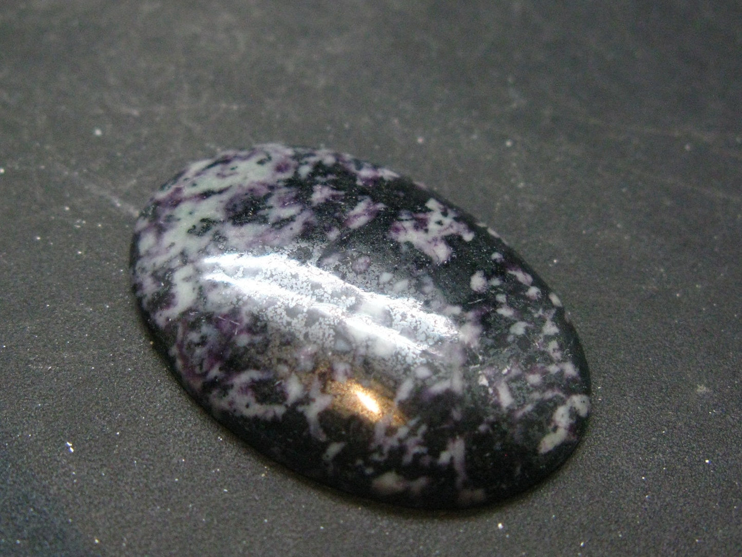 Very Rare Kammerrerite Chrome Clinochlore Cabochon from Turkey - 1.4" - 9.49 Grams