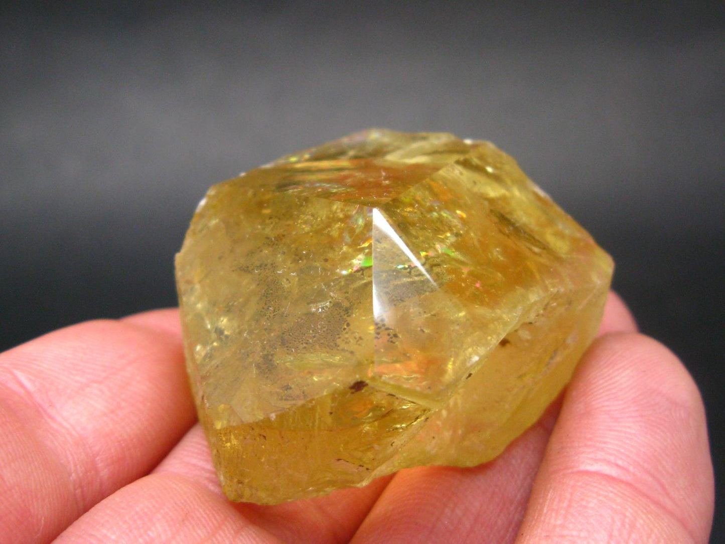 Heliodor (Yellow Beryl) Polished Gem Crystal from Brazil - 53.49 Grams - 1.8"
