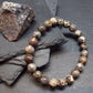 Vortexite Genuine Bracelet ~ 7 Inches ~ 8mm Round Beads