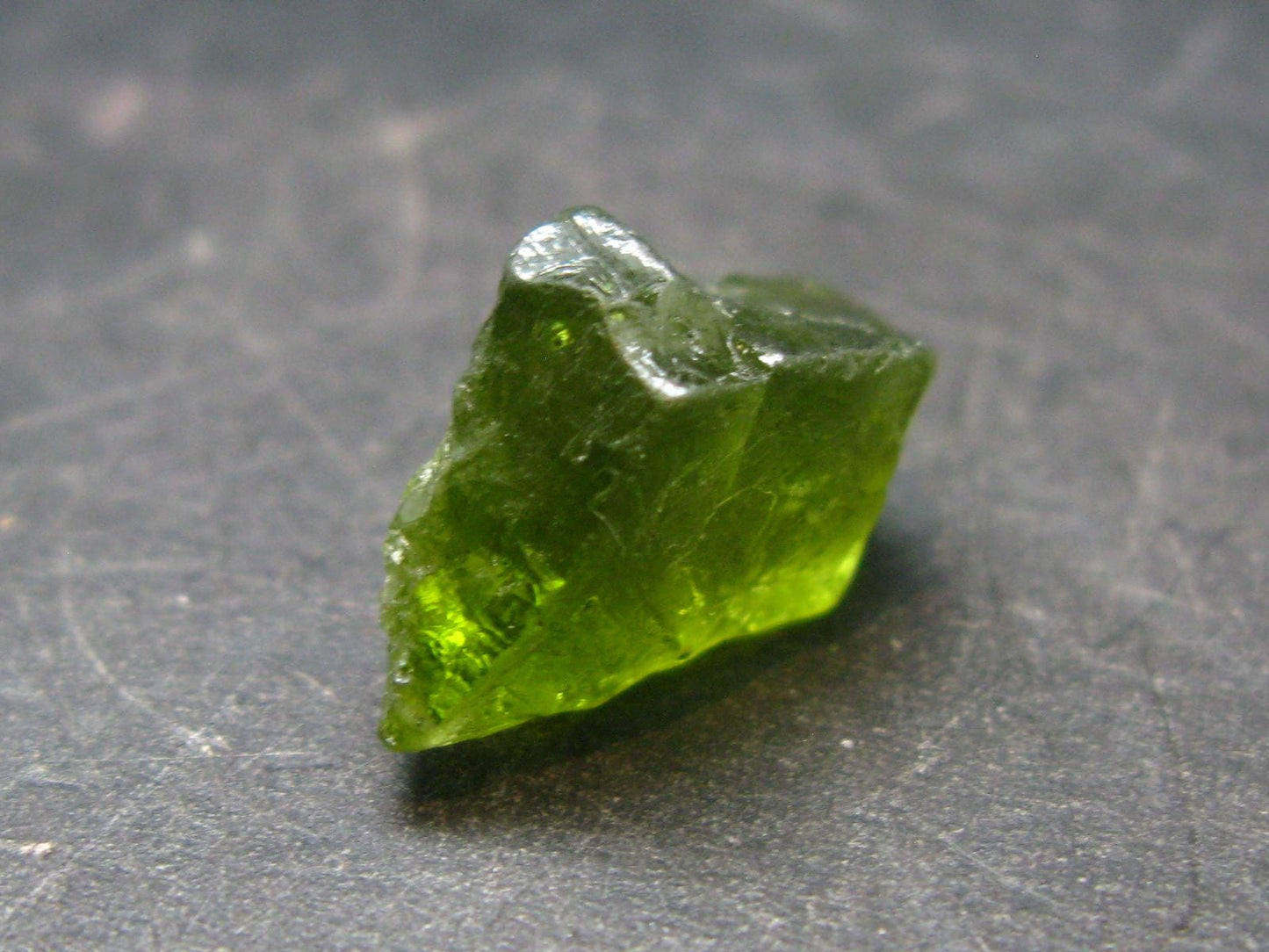 Rare 12.0 Carat Gem Peridot Olivine Crystal from Arizona, USA - 0.7"