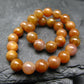 Gem Yellow Sapphire Genuine Bracelet ~ 7 Inches ~ 6mm Round Beads