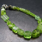 Peridot Genuine Bracelet ~ 8 Inches ~ 8mm Facetted Beads