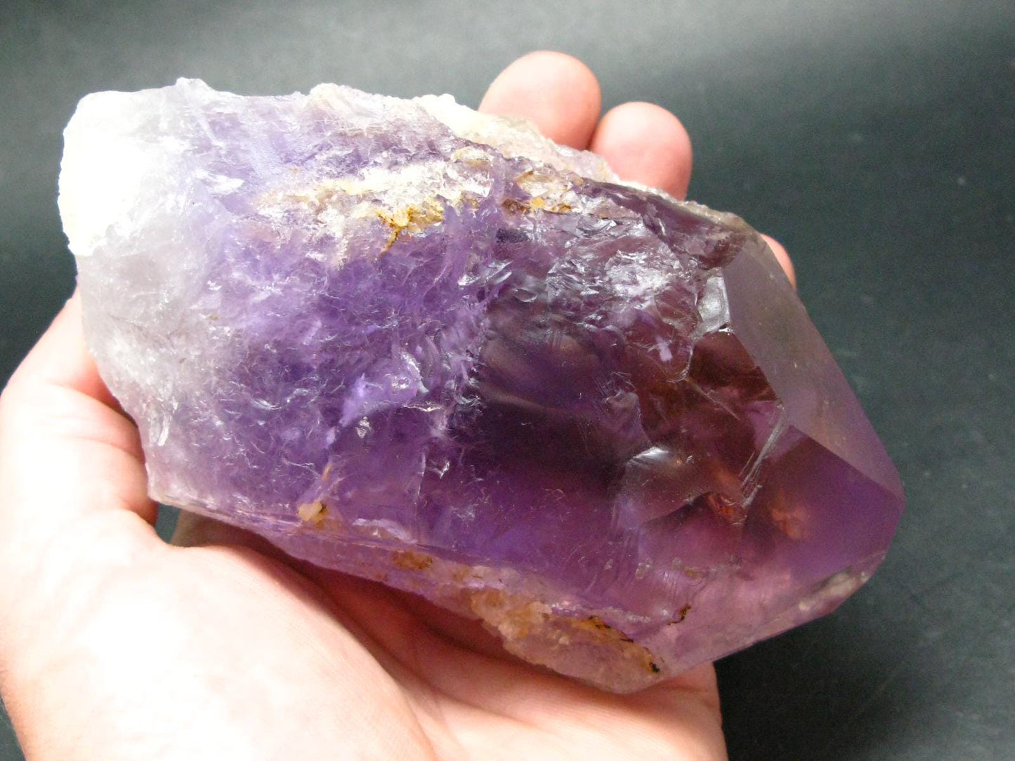 Rare Ametrine (Amethyst + Citrine) Crystal From Bolivia - 5.3"