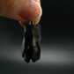 Unpolished Elite Shungite Silver Pendant from Russia - 1.2" - 2.86 Grams