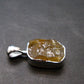 Rare Herderite Crystal Silver Pendant from Brazil - 0.6" - 1.26 Grams