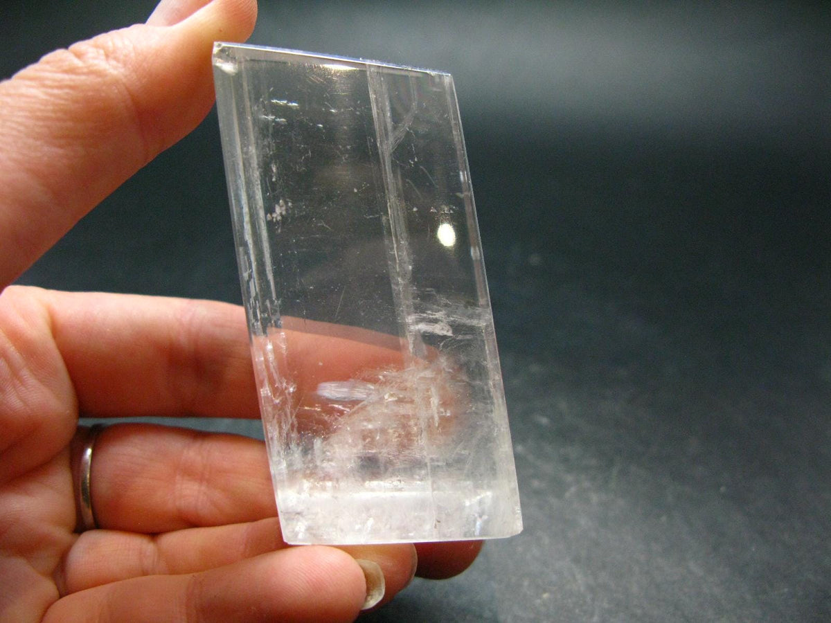Large Rhomb Calcite Iceland Spar Crystal From Mexico - 2.4" - 112.38 Grams