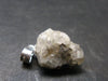 Phenakite Phenacite Crystal Silver Pendant from Russia - 0.7" - 1.18 Grams