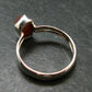 Pezzottaite Crystal Silver Ring From Madagascar - Size 6 - 1.90 Grams
