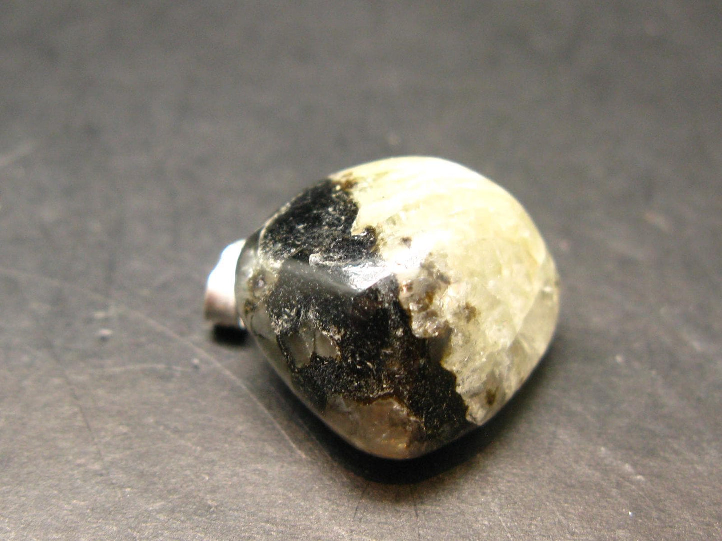 Phenakite Phenacite Crystal Silver Pendant From Russia - 0.9" - 7.06 Grams