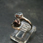 Large Meteorite Campo Del Cielo Sterling Silver Ring From Argentina - 2.58 Grams - Size 7
