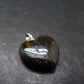 Rare ISUA Stone Silver Heart Pendant From Greenland - 1.0" - 3.60 Grams