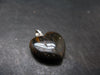 Rare ISUA Stone Silver Heart Pendant From Greenland - 1.0" - 3.60 Grams