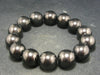 Shungite Bracelet with 14mm Round Beads From Russia - 7"