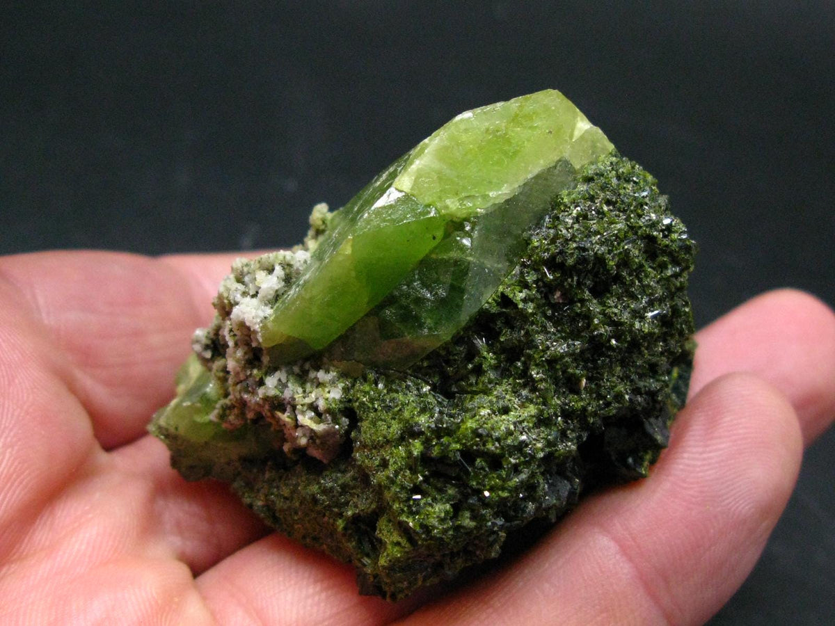 Rare Titanite Sphene Crystal Cluster From Madagascar - 2.4"