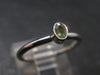 Genuine Alexandrite Gem Silver Ring From Russia - Size 4 - 1.35 Grams