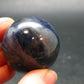 Blue Sapphire Corundum Sphere From India - 1.3" - 74.36 Grams