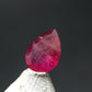 Beautiful Rare Gem Bixbite Red Beryl Emerald Cut Stone From Utah USA - 0.43 Carats - 6.5x4.6mm