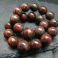 Cinnabar Genuine Bracelet ~ 7 Inches ~ 10mm Round Beads
