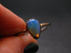 Natural Cabochon Opal 925 Sterling Silver Ring from Ethiopia - 1.93 Grams - Size 10