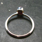 Bixbite Red Emerald Beryl Silver Ring From Utah USA - Size 6 - 1.83 Grams