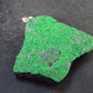 Uvarovite (Green Chromium Garnet) Cluster Silver Pendant From Russia - 1.9" - 22.3 Grams