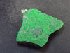 Uvarovite (Green Chromium Garnet) Cluster Silver Pendant From Russia - 1.9" - 22.3 Grams