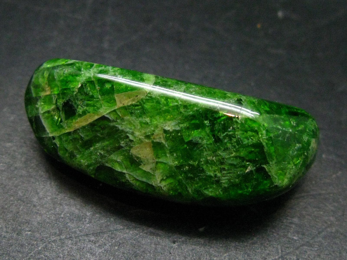 Chrome Diopside Polished Crystal From Russia - 1.6" - 18.10 Grams