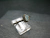 Euclase Crystal Silver Ring From Brazil - Size 7.5 - 1.89 Grams
