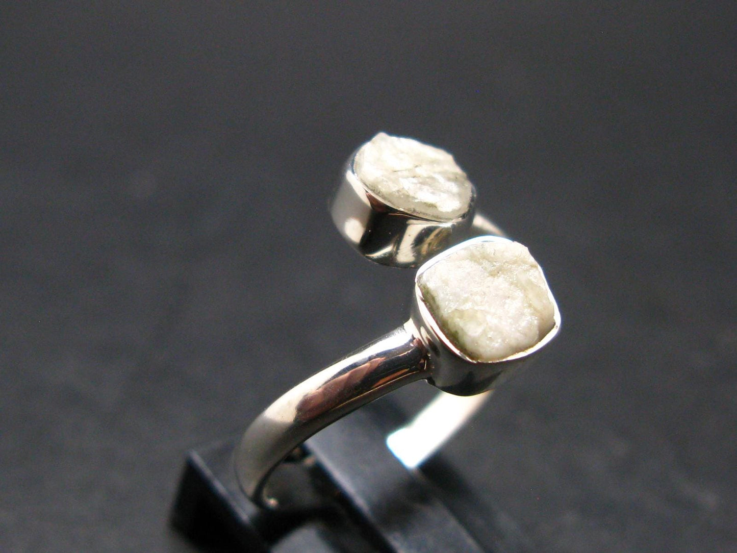 Phenakite Phenacite Crystal Silver Ring From Brazil - Size 7 - 2.26 Grams