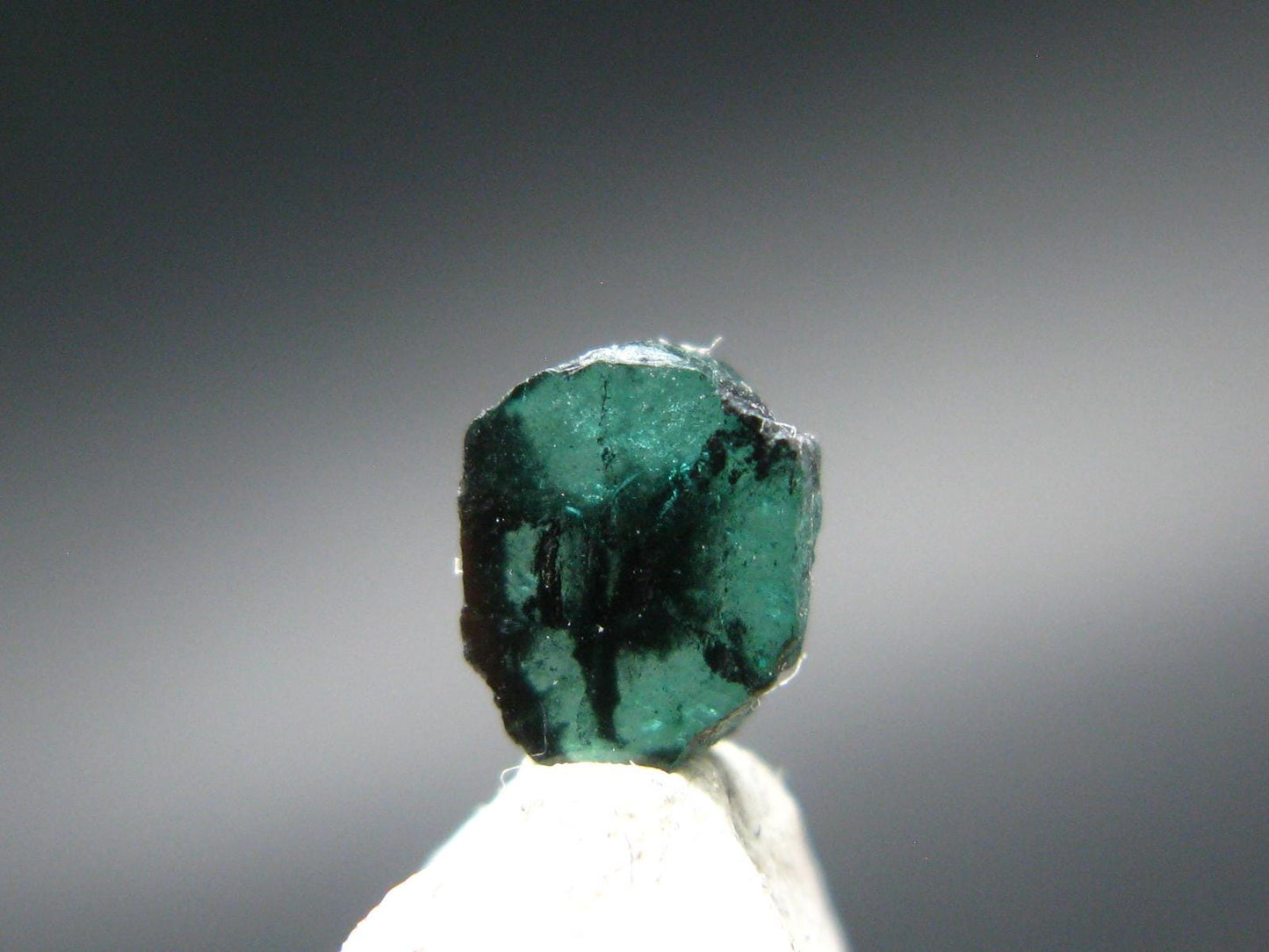 Beautiful Rare Gem Trapiche Emerald From Colombia - 0.41 Carats - 5x4mm