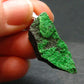 Uvarovite (Green Chromium Garnet) Cluster Silver Pendant From Russia - 1.3" - 9.43 Grams