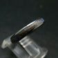 Muonionalusta Meteorite & Opal Steel Ring - 4.54 Grams - Size 6