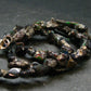 Rare Black Opal Beads Necklace From Australia - 18.5"
