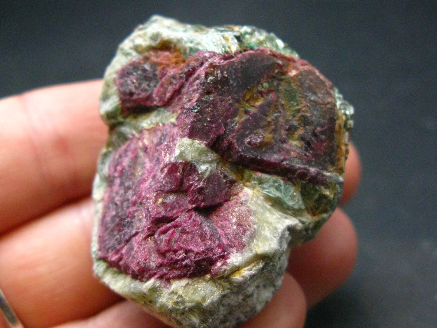 Ruby In Zoisite Crystal From Tanzania - 1.5" - 56.11 Grams