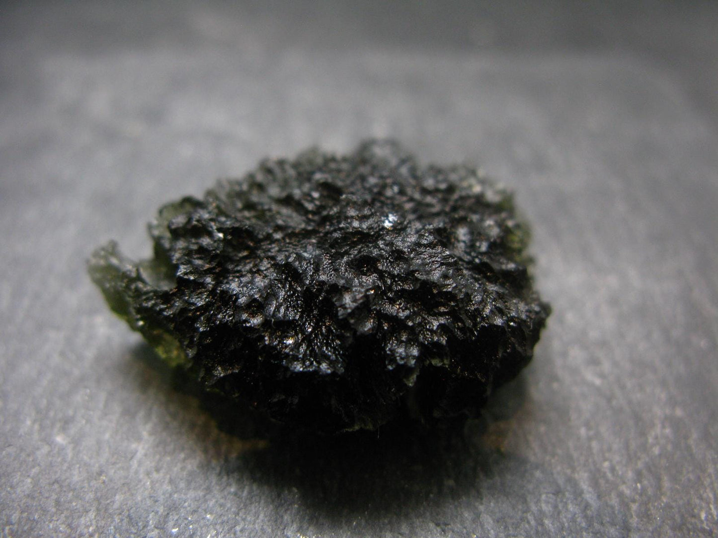 Rare Moldavite Tektite Raw Piece From Czech Republic - 1.4" - 12.38 Grams
