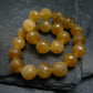 Rare Golden Apatite Genuine Bracelet From Mexico ~ 7 Inches ~ 8mm Facetted Beads