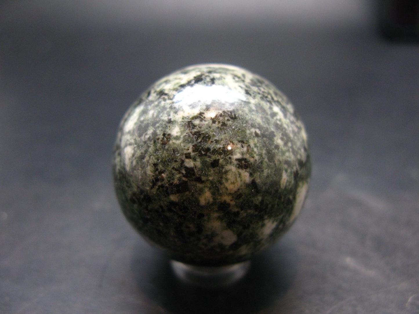 Rare Stonehenge Bluestone Sphere Ball From Wales UK - 1.3" - 68.33 Grams