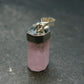 Very Nice Pink Morganite Silver Pendant From Brazil - 1.2" - 3.0 Grams