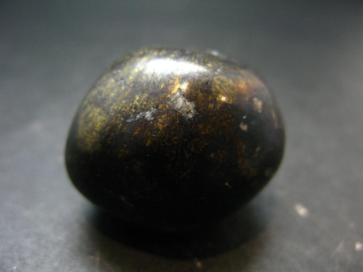 Covelite Covellite Tumbled Stone From Peru - 1.4" - 46.79 Grams