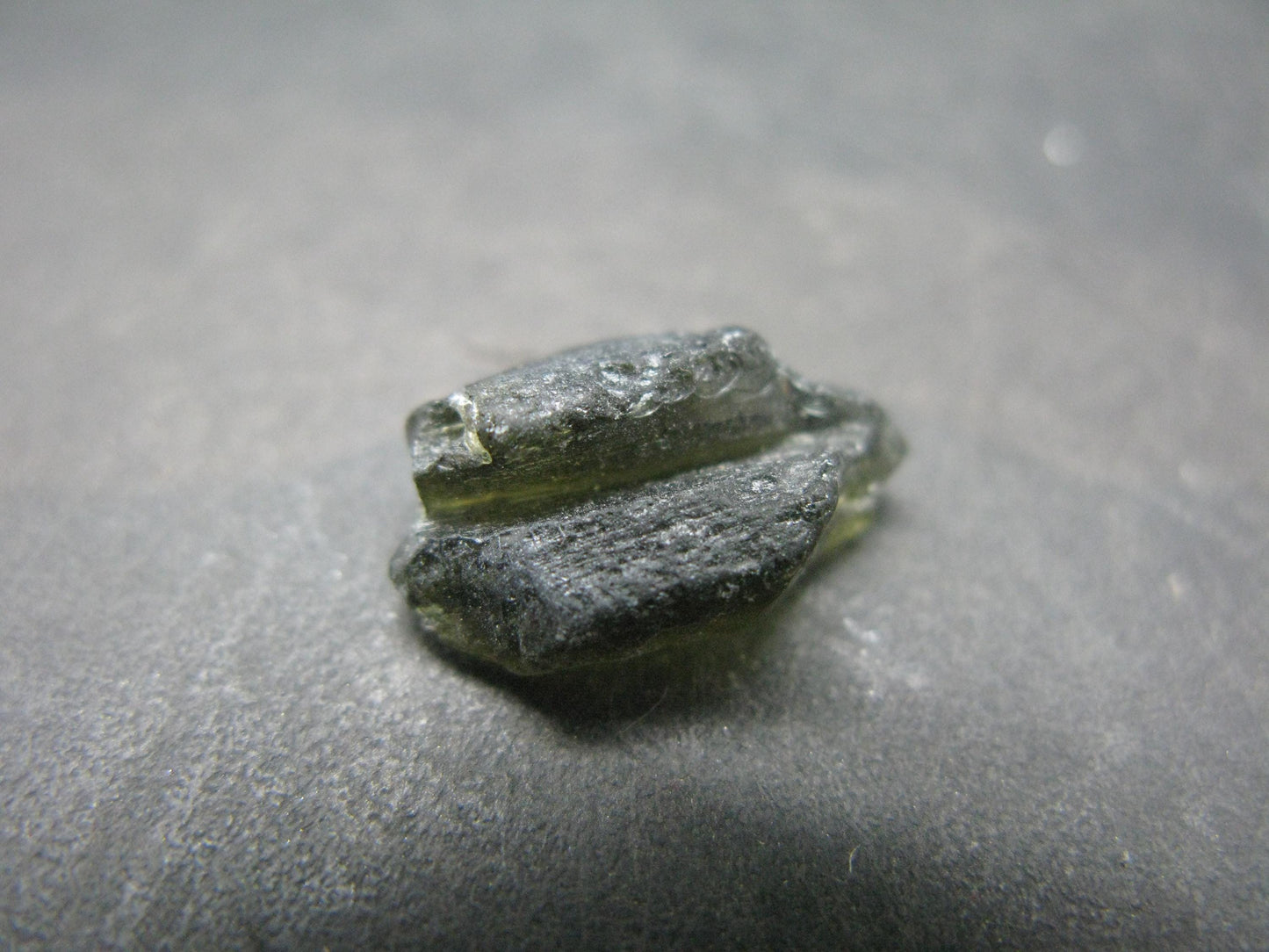 Moldavite Tektite Raw Piece from Czech Republic - 0.6" - 5.0 Carats - 1.0 Grams