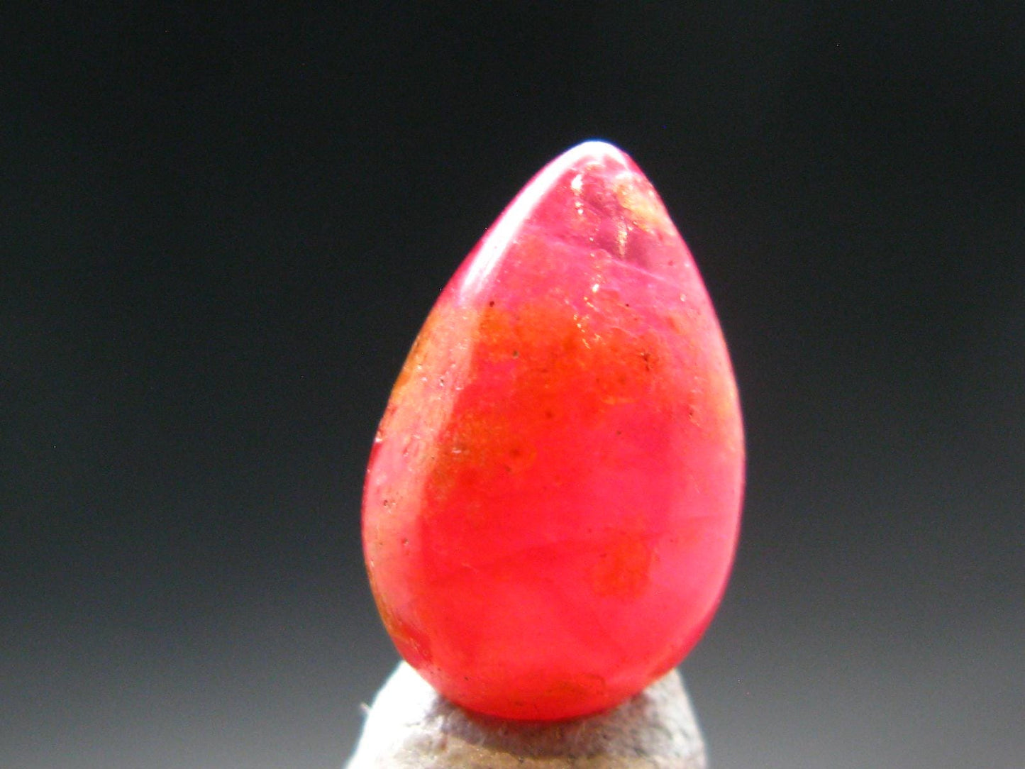 Extremely Rare Gem Rhodonite Cabochon From Brazil - 6.57 Carats
