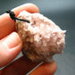 Large Pink Amethyst Pendant From Mexico - 1.7"