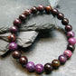 Purpurite Genuine Bracelet ~ 7 Inches ~ 8mm Round Beads