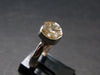Green Herderite Silver Ring From Brazil - 2.05 Grams - Size 6