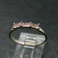 Natural Rose Quartz Ring from Brazil - 1.50 Grams - Size 8