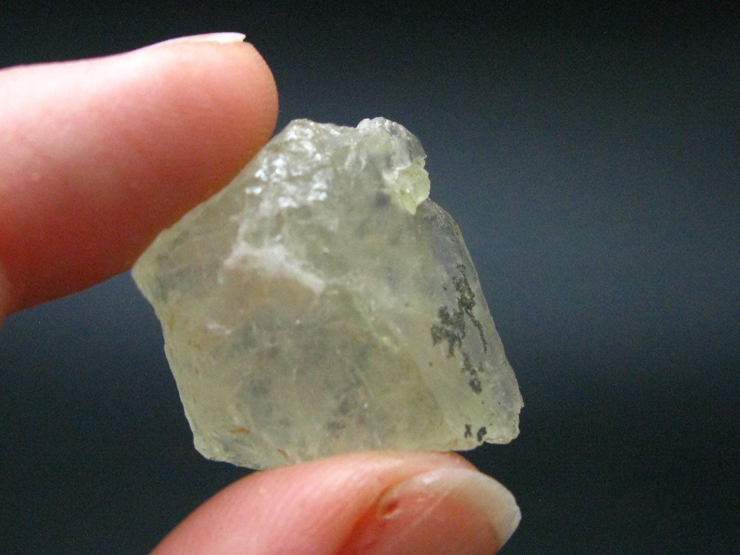 Amblygonite Montebrassite Crystal From Brazil - 8.57 Grams - 0.8"