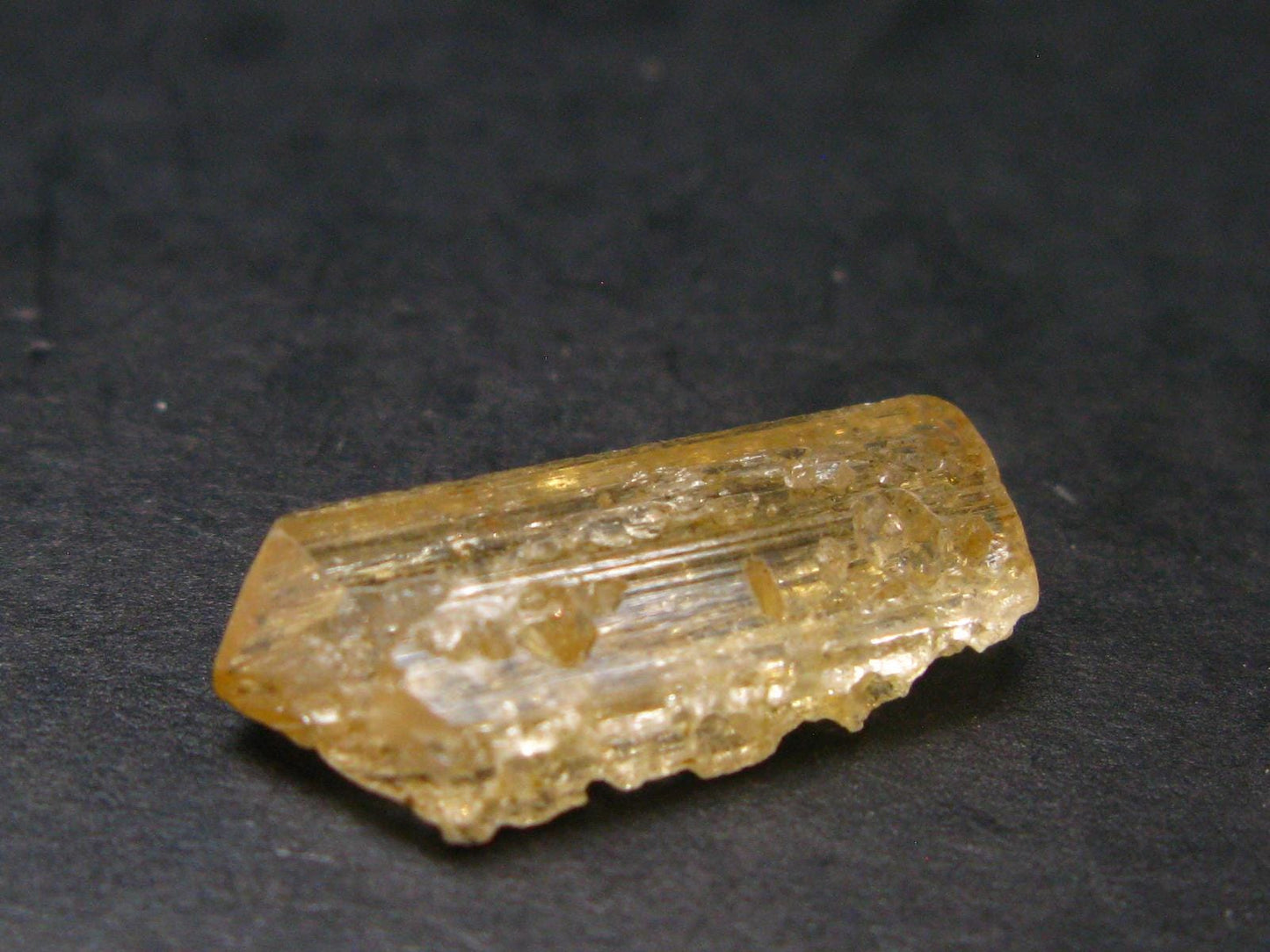 Imperial Topaz Crystal From Brazil - 0.8" - 1.70 Grams