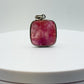 Cobalto Calcite Silver Pendant Pink Crystal Gemstone Natural Stone Jewelry Gift